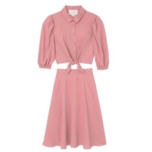 Gal meets glam skirt set Claudia